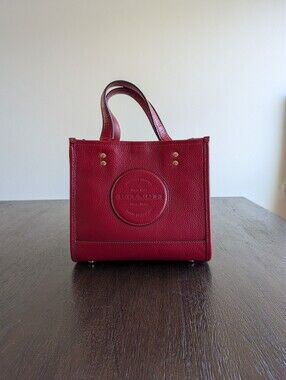 Coach Dempsey 22 Crossbody Bag Red